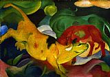 Franz Marc Kuhe painting